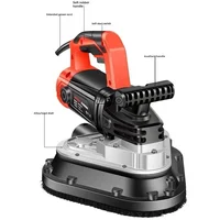 220V 2450W Three head hand sander hand grinder trimming machine Hand held floor concrete grinder Standing grinder 105mm*3 Discs 2