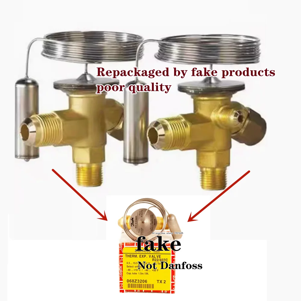 Original DAN.FOSS T2/TES2 068Z3346 068Z3206 068Z3403 068Z3209 Thermal Expansion Valves