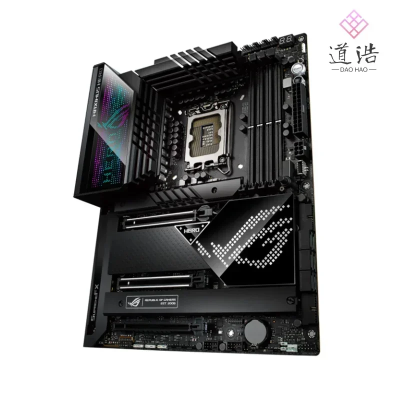 For ROG MAXIMUS Z690 HERO Motherboard 128GB HDMI PCI-E5.0 LGA 1700 DDR5 ATX Z690 Mainboard 1 S8b1b1f66c28841d88579637e32290371T