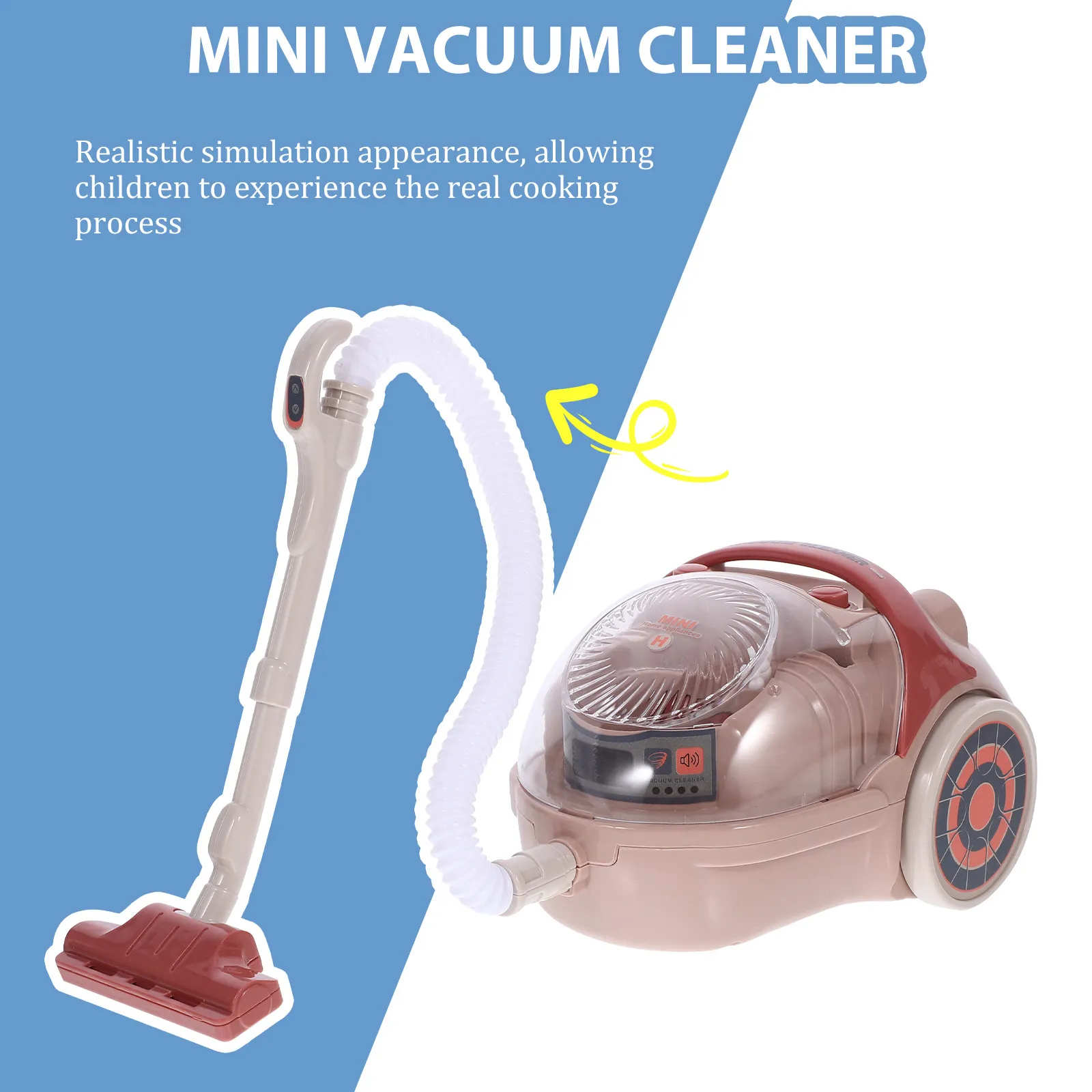 미니 전기 진공청소기 역할놀이 시뮬레이션 가전제품 인터랙티브 조기 교육용 어린이 역할놀이 집
