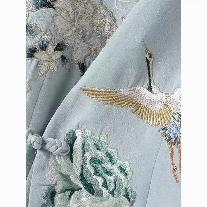 Temperament National Wind Vest Female Spring New Product 2024 Heavy Industry Phoenix Embroidery Chinese-Style Waistcoat Female