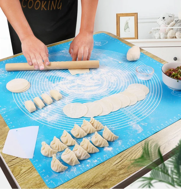 Silicone Baking Mat for Pastry Rolling Dough with Measurements,19.7 x Silicone Baking Mat for Pastry Rolling Dough with Measurements,19.7 x