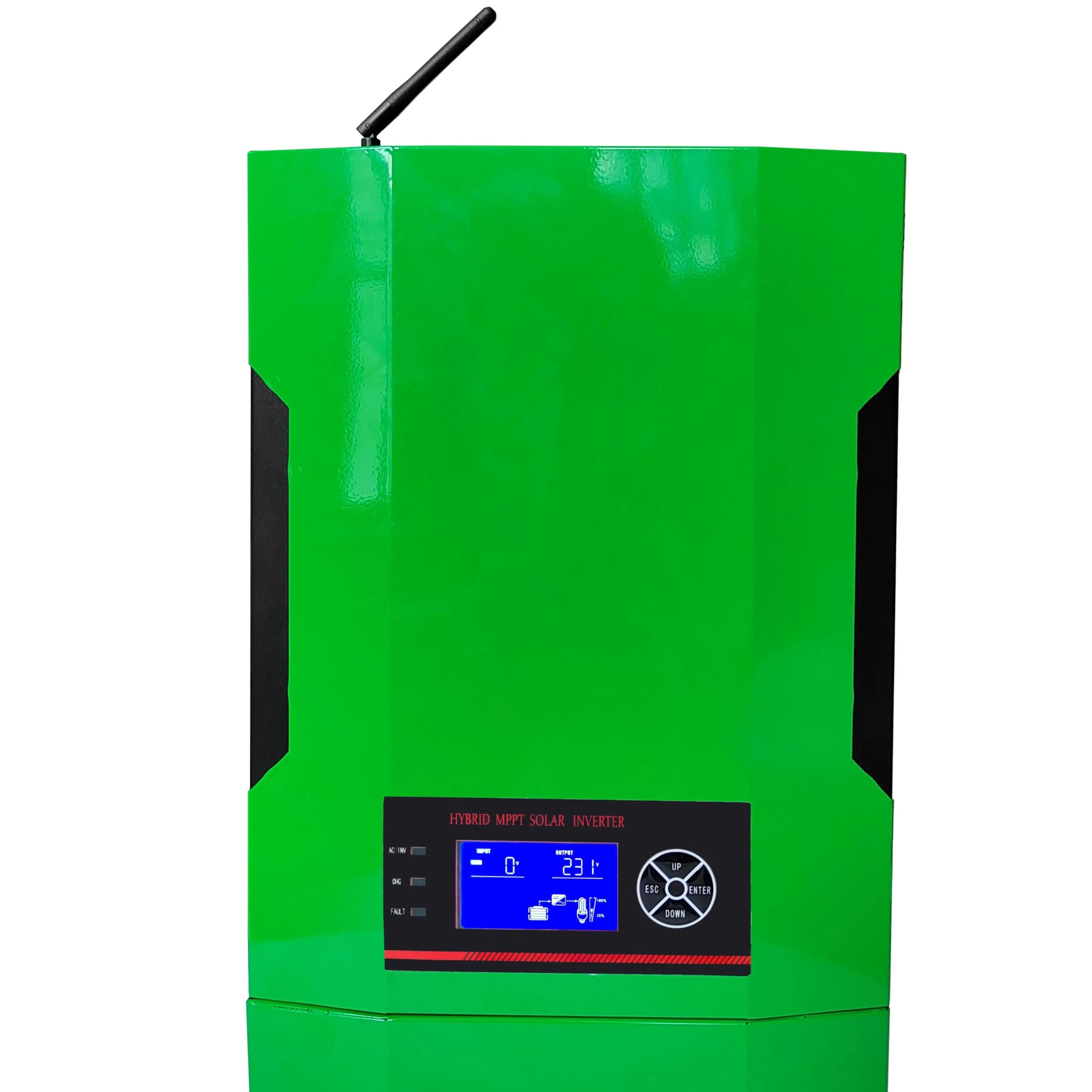 Ce Rohs Off Grid Tipo 5000W Dc 48V Onda Sinusoidale Pura Hybird Solar 100A Mppt Inverter