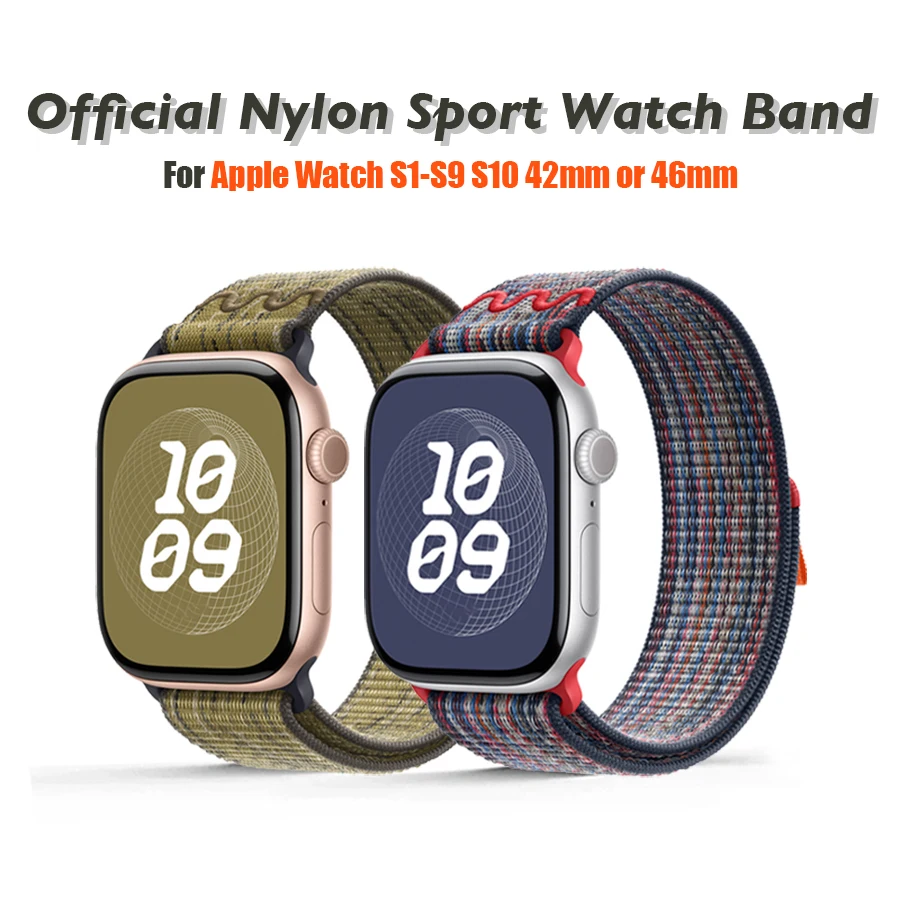 Premium Nylon Sport Strap for Apple Watch – Versatile & Durable Band Loop