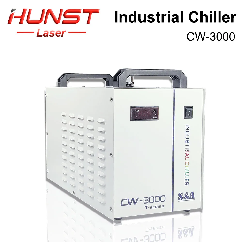 Hunst S & A Cw3000 Refrigeratore D'Acqua Industriale Per Macchina Da Taglio Per Incisione Co2 Raffreddamento 40W 50W 60W 80W Tubo Laser Dg110V Tg220V
