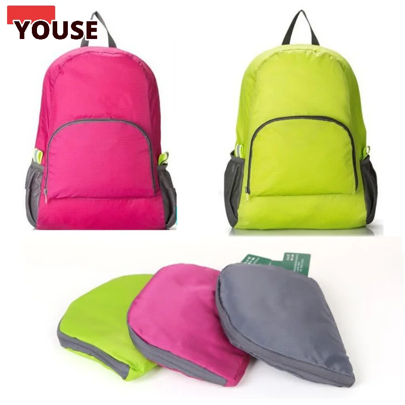 New Foldable Backpack Lightweight Nylon Casual Backpack Outdoor Travel Men Women Daypack Student Schoolbag Simple Sport Knapsack 1