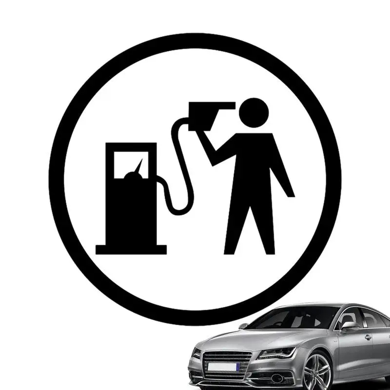

Car Tank Sticker Decals Creative Sticker Car Decals For Tank Caps Interesting Car Accessories Super Sticky Traceless Glue For