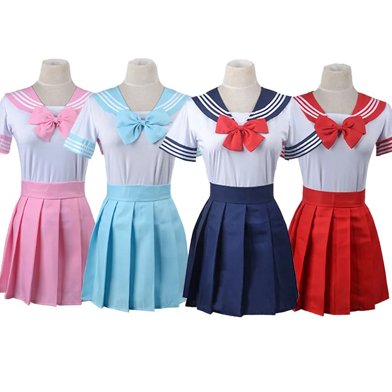 

Sailor Moon Cosplay Costume Japanese and Korean Department School Uniform Set Student Uniform Female JK Suit Sailor Wear