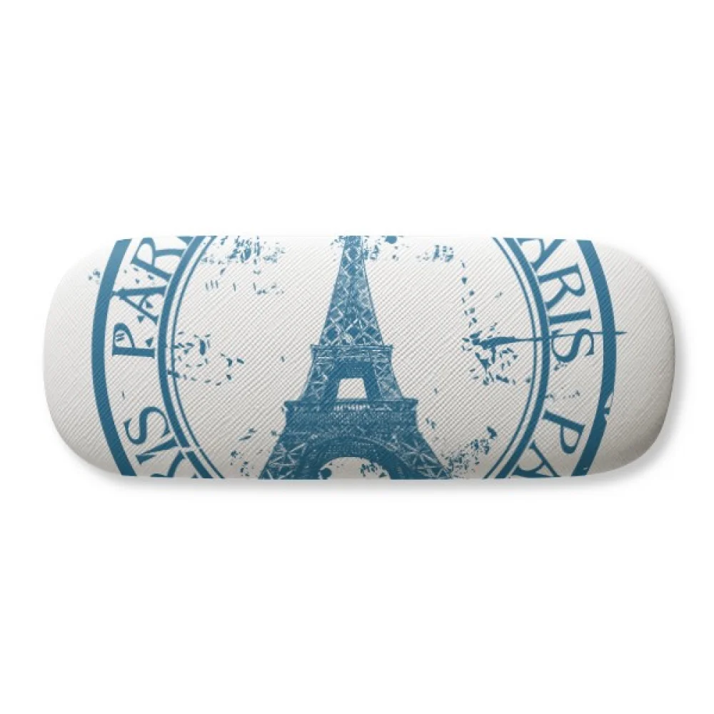 

Paris France Eiffel Tower Classic Country City Glasses Case Eyeglasses Hard Shell Storage Spectacle Box