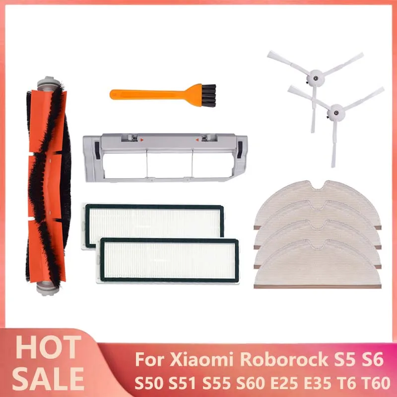 MopClothsWatertankFilterforRoborockS6S5MAXS60S5S50S55E25