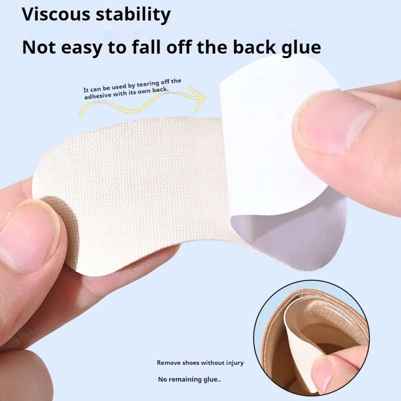 Heels Protector Insoles Shoes Backs Silicone Heel Sticker Adjust Size Adhesive Non-slip Shoe Pads Pain Relief Foot Care Insert shoe insoles heel patch insole heel protector heel protector pads heel insoles heel cushion insole heel cushion protector heel protector patches shoe stickers shoe anti slip stickers