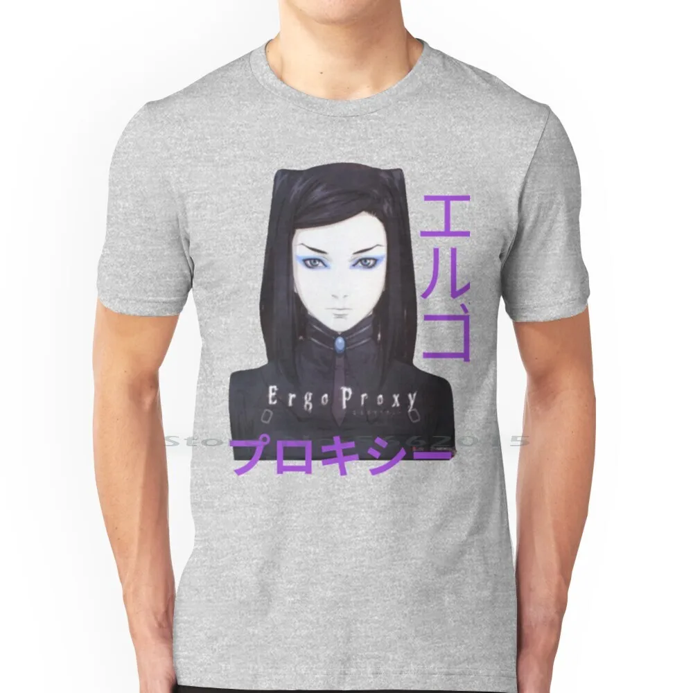 Ergo Proxy T Shirt 100% Cotton Re L Mayer Ergo Proxy Proxy