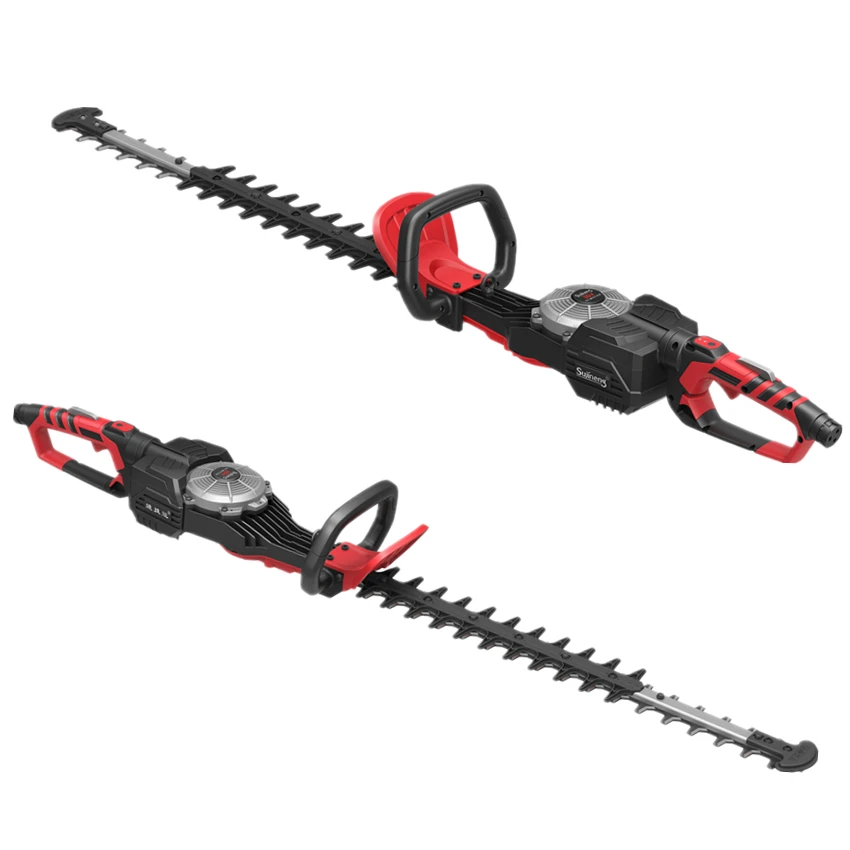 Dongqiao Double Blades 40V Battery Powerful Garden Electric Cordless Hedge Trimmer LV-20S household electric high altitude saw rechargeable cordless high branch saw multifunctional hedge trimmer 110 220v 1 5ah 4ah 20v