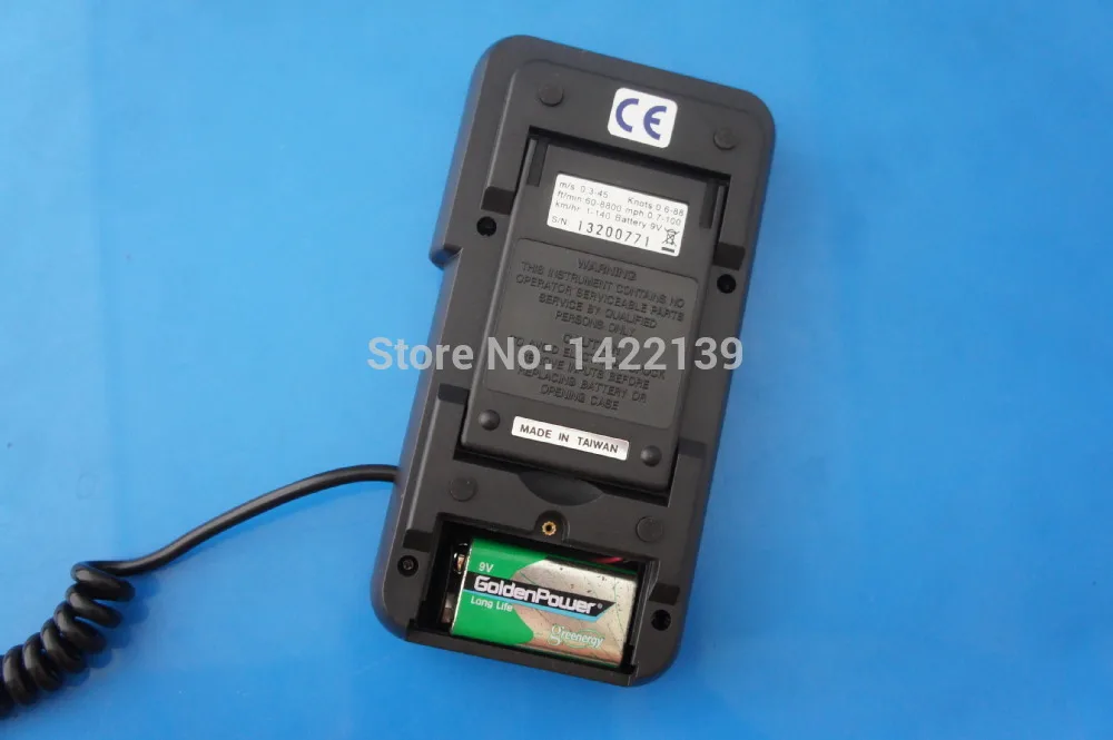 TES AVM-03 Digital Anemometer | Air Flow Meter Wind Speed Gauge 0.0–45m/s detail image 8