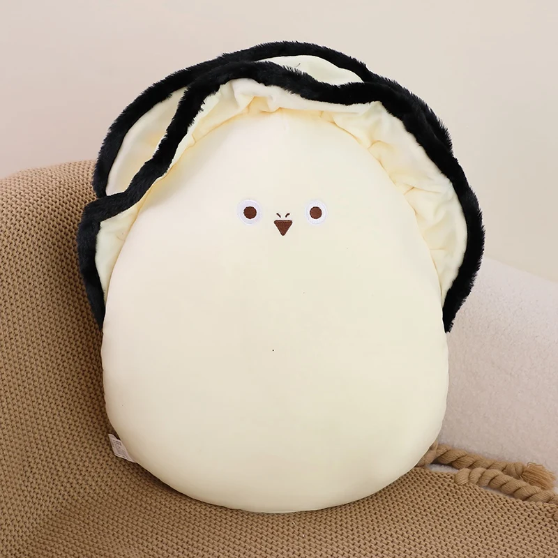 Juguetes de ostras de dibujos animados de 30-50CM, almohada de peluche, muñecas súper suaves, decoración del hogar, regalos de cumpleaños