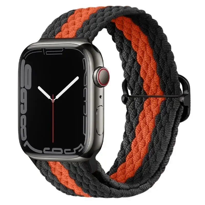 Elastic Braided Nylon Strap