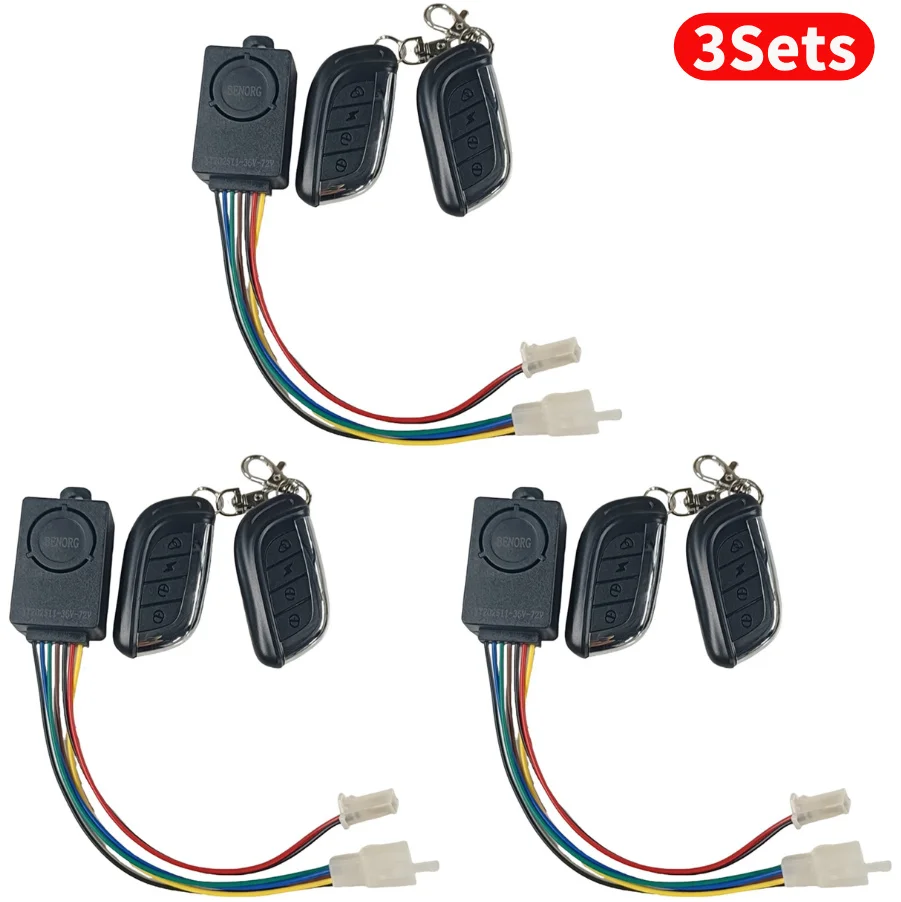 Enhanced Anti-Theft Alarm System for E-bikes and Scooters with Remote Control