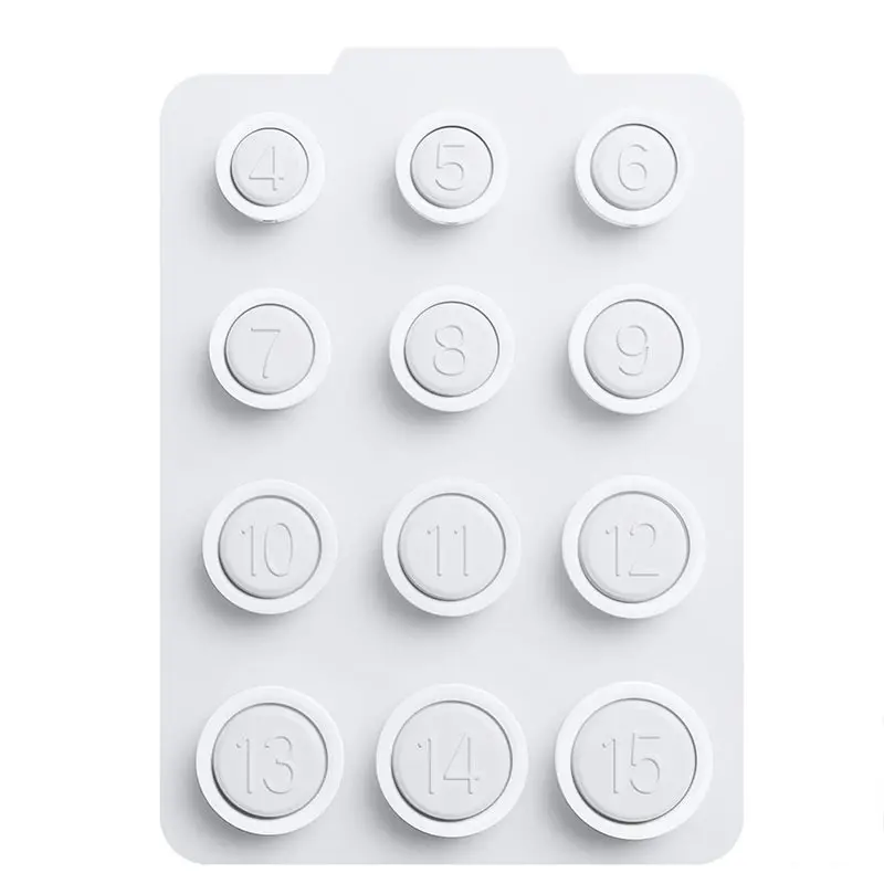 Kit de mesure de taille de bague AB02 pour Oura Ring 4, 4 tailles du 4 au 15, outil professionnel de mesure du doigt, outil de recherche de taille de bague intelligente pour vous. 1 Kit de mesure de taille de bague AB02 pour Oura Ring 4, 4 tailles du 4 au 15, outil professionnel de mesure du doigt, outil de recherche de taille de bague intelligente pour vous. 1