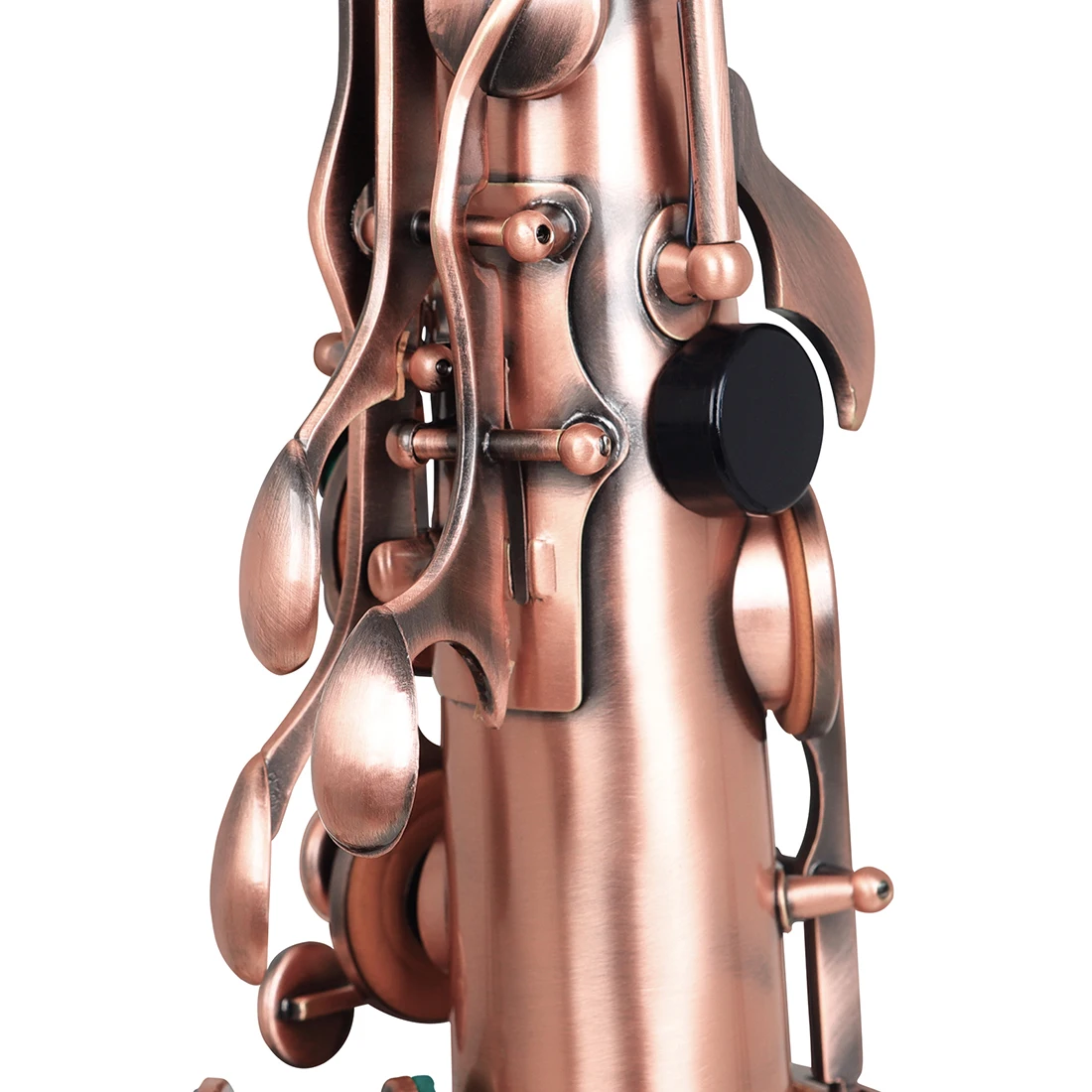 Tenor saxophone brass gold lacquer B-flat saxophone with case cleaning cloth reed accessories woodwind instrument