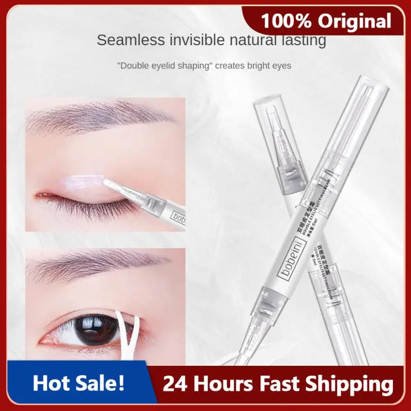 Natural Traceless Double Eyelid Styling Setting Glue Invisible Quick-drying Eyelid Sticker Lasting Easy To Wear Makeup Cosmetic