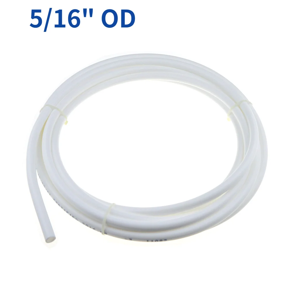 Flexible White Tubing for Water Filtration Systems – 1 Meter, Various Sizes Available