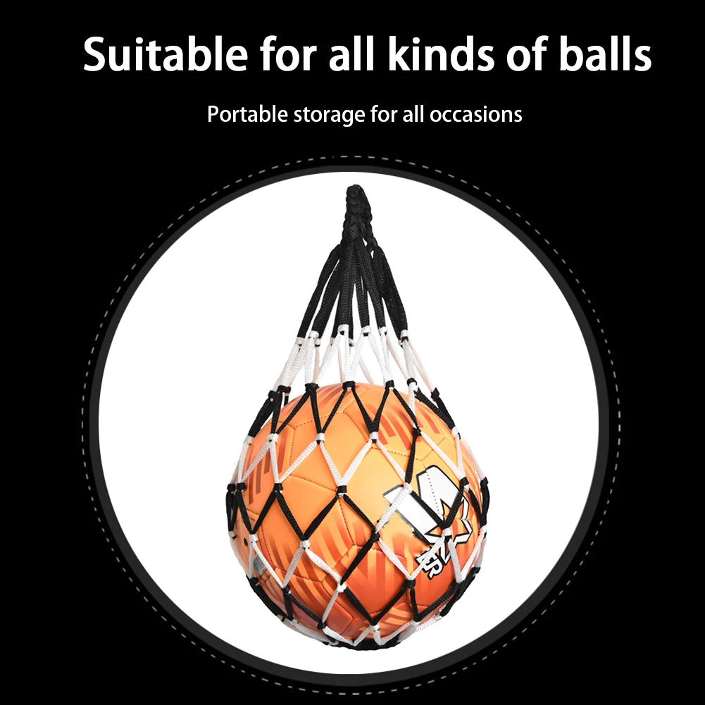 Nylon Sports Ball Carry Bag for Basketball Football Volleyball