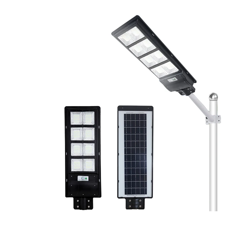 

Solar Security Integrated Light LED Lamps Outdoor Lights All In One Integrated Solar Street Light
