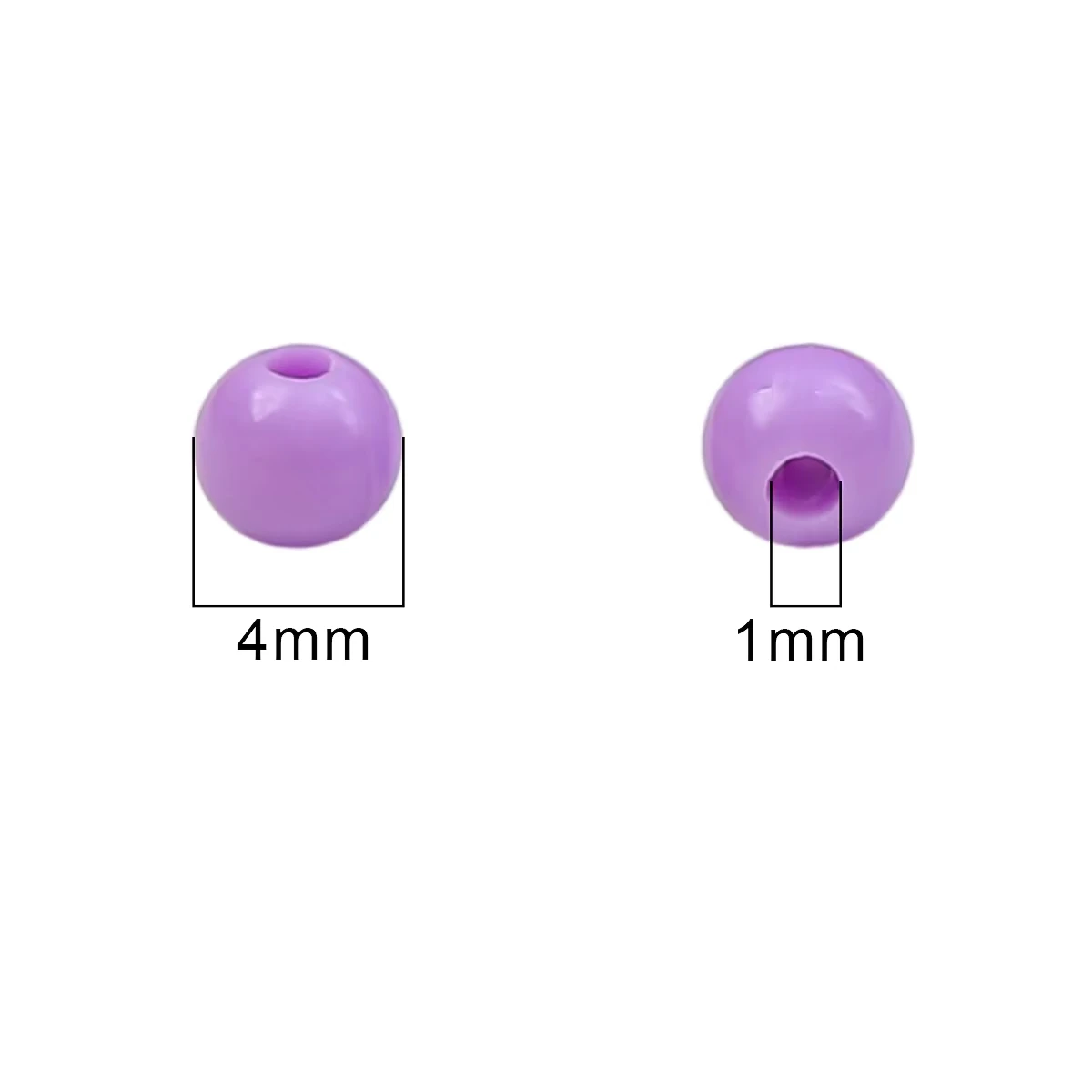 4mm rice beads loose beads handmade DIY making jewelry accessories About 3600 pieces 24 grid box rice beads