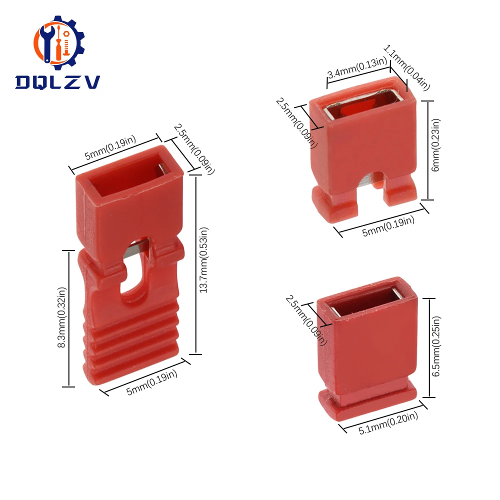 Enhanced Product Title: Versatile 2.54mm Pitch Long Pin Header Connector Jumper Cap