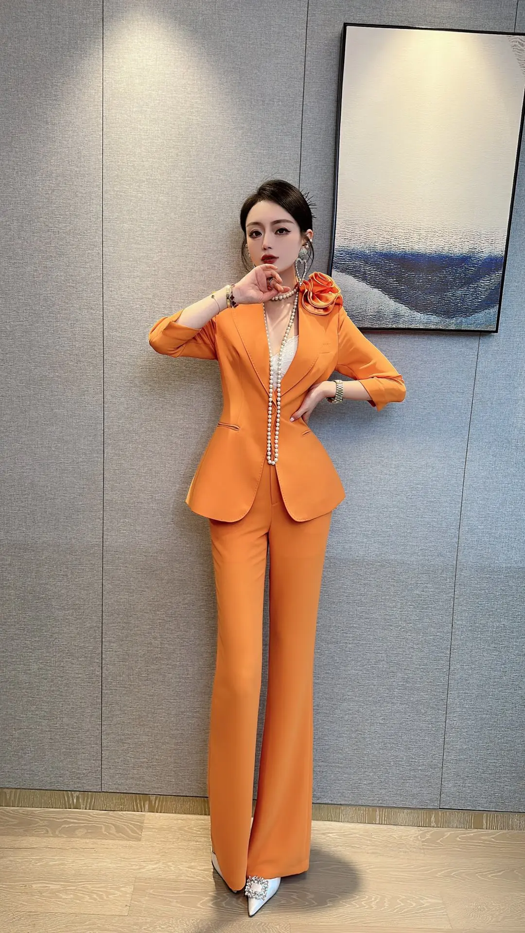 

2024 new refreshing fashion suit NO7