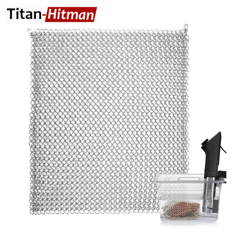 Stainless Steel Sink Weight Food Grade Sous Vide Mesh Immersion Cooking Bag To Keep Food Immersed  Sous Vide Cooking Accessorie