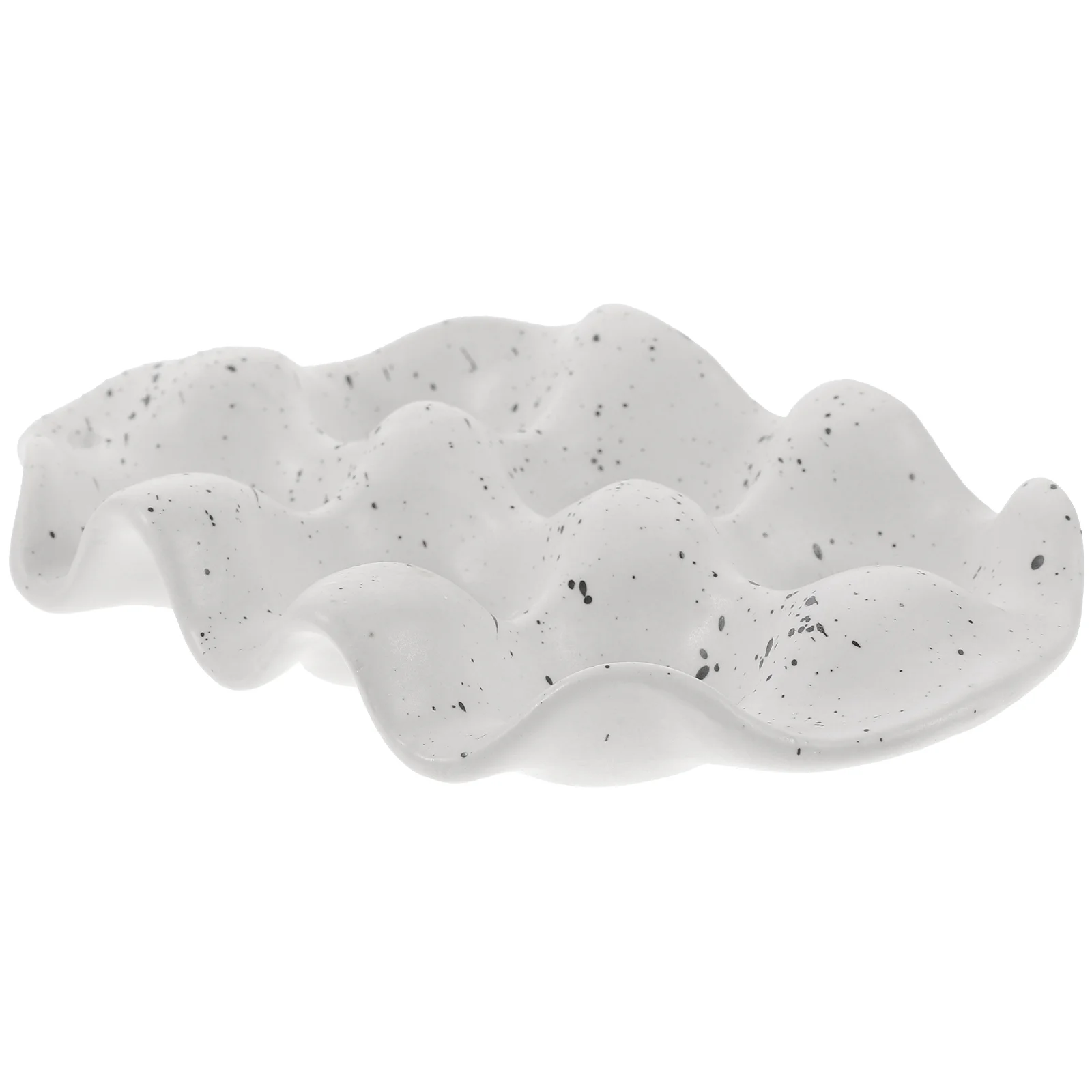 

Eggs Storage Plate Refrigerator Ceramic Eggs Dish Countertop Display Eggs Tray for Kitchen