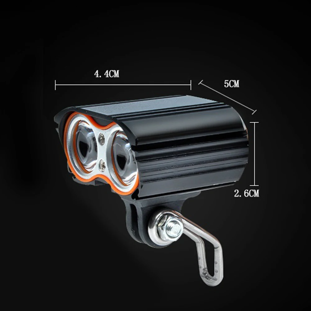 2T6 LED 자전거 라이트 MTB 자전거 전조등 방수 알루미늄 합금 800LM 산악 자전거 전방 경고등