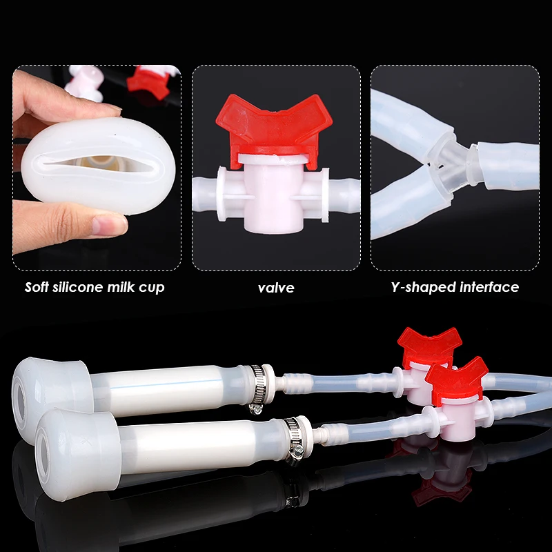 Description Picture 3 of item2Pcs Cow Goat Milk Liner Silicone Material Electric Milking Machine Accessories Farm Goat Sheep Cow Cattle Products