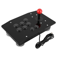 Retro Arcade Console Game Joystick Rocker Fighting Controller Game Joystick 8 Button Game Handle Controller Black USB Joystick - Image 4