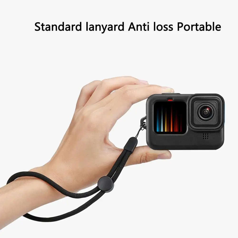 

Practical Anti-drop Precise Hole Positioning Full Coverage with Lanyard Camera Protector Camera Cover Camera Case