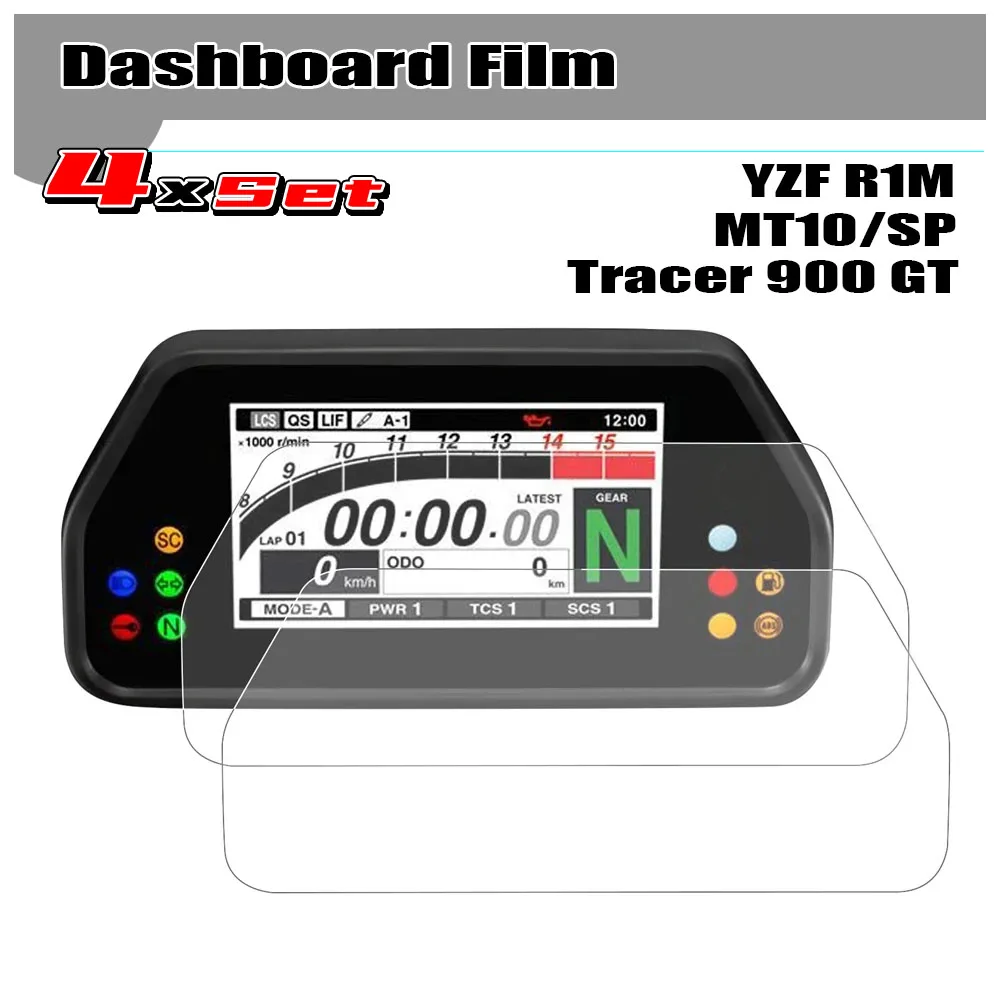 Motorcycle Cluster Scratch Protection Film Screen Protector For Yamaha Tracer 900 GT YZF R1 M S R1M R1S YZF-R1M MT10 SP MT-10 SP