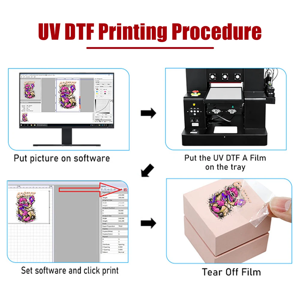 500ML LED UV Ink For DX4 DX5 DX6 DX7 DX10 TX800 XP600 Printhead For Epson R1390 L800 L1800 L805 All Epson Modified UV Printer