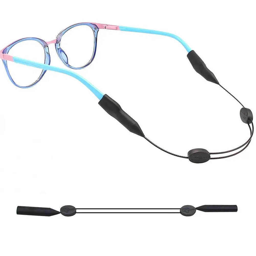 

Adjustable Glasses Cord for Men Women Children Non-Slip Eyeglass Strap Portable Durable Sunglasses Chain Sports Accessories