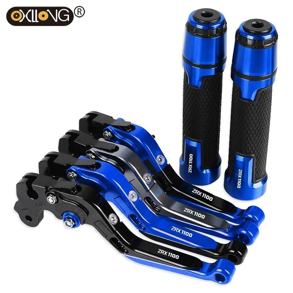 

Motorcycle Brakes Tie Rod Brake Clutch Levers Handlebar Hand Grips ends FOR KAWASAKI ZRX1100 1999 2000 2001 2002 2003 2004-2007