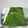World Of Moss Blanket, Facecloth Blanket Popular Gift Birthday Gift Blanket Multi Size 6