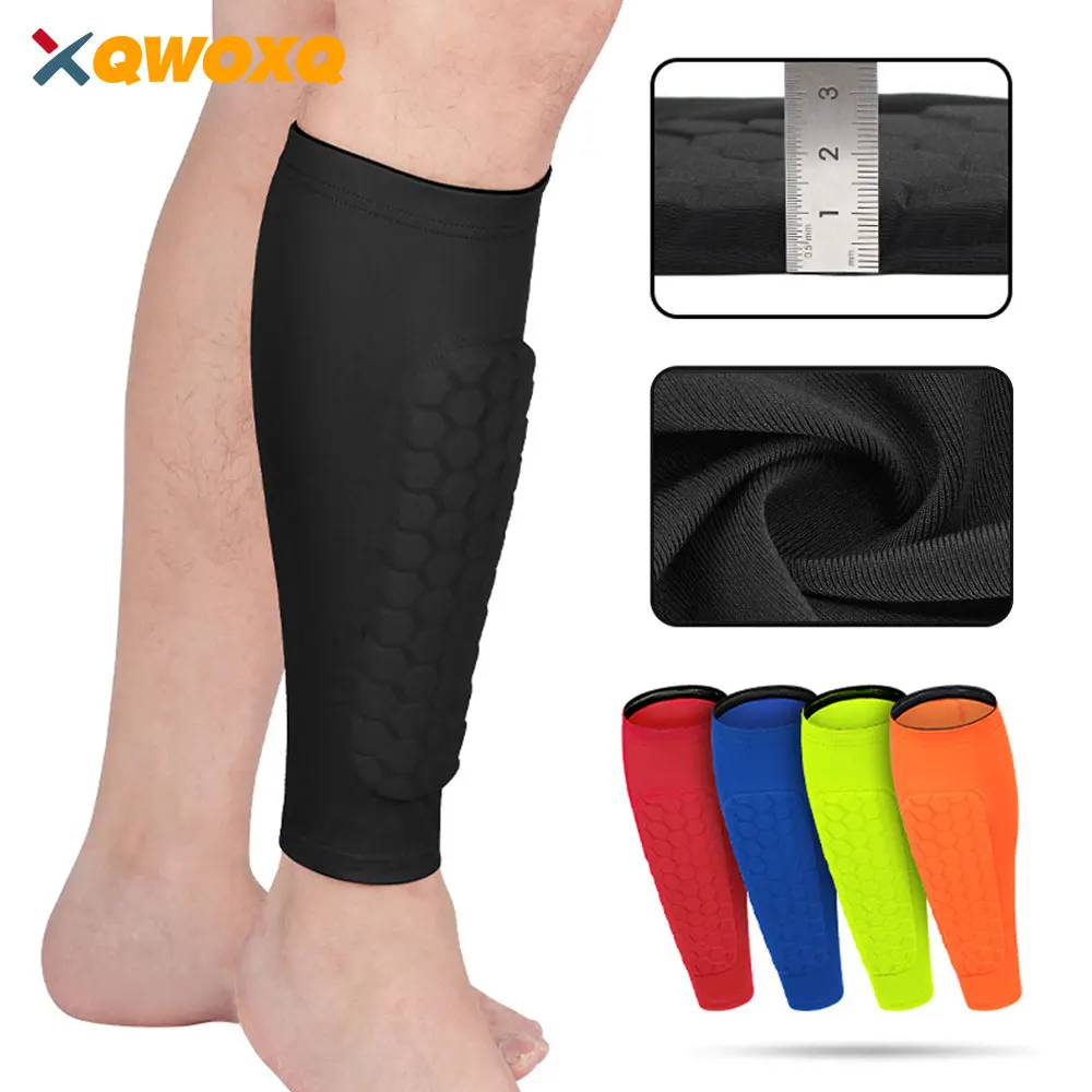 1PCS Professional Kids Soccer Shin Guards Children Crashproof Football Calf Protectior Leg Sleeves Teens Training Leg Protection soccer shin guards shin guard pads