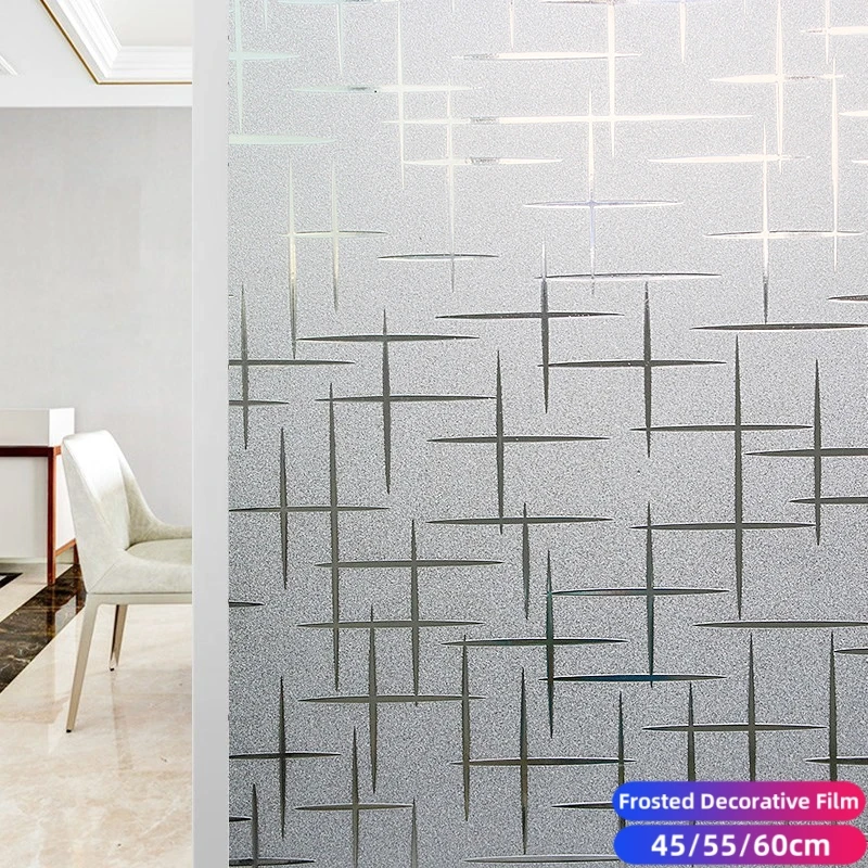 

Anti-Glue Static Film 3D Star Models Glass Window Stickers Living Room Bedroom Bathroom Anti-peep Anti-Lighting PVC Privacy DIY