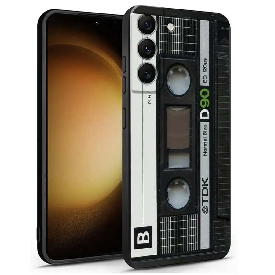 Retro Vintage Camera Cassette Music Phone Case Cover