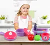 Disney 3 in1 Minnie mouse trolley case kitchen set for kids with light kitchen tableware play house set toys kids birthday gift 4