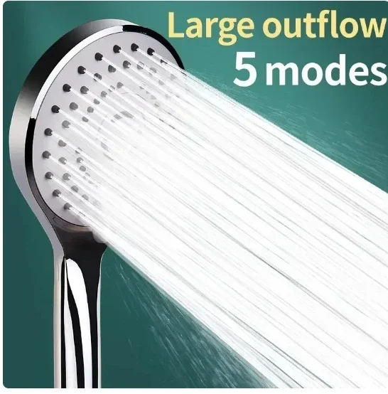 

3 Way Water Separator ShShower Head Diverter Valve Brass G1/2 T-Adapter Converter Chrome Shower Head Faucet Bathroom Accessories