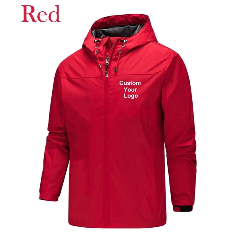 New men's Custom Your Logo Jackets Waterproof Windproof Breathable Jacket Men Fashion Outdoor Mountain&Hiking Softshell Jackets 5