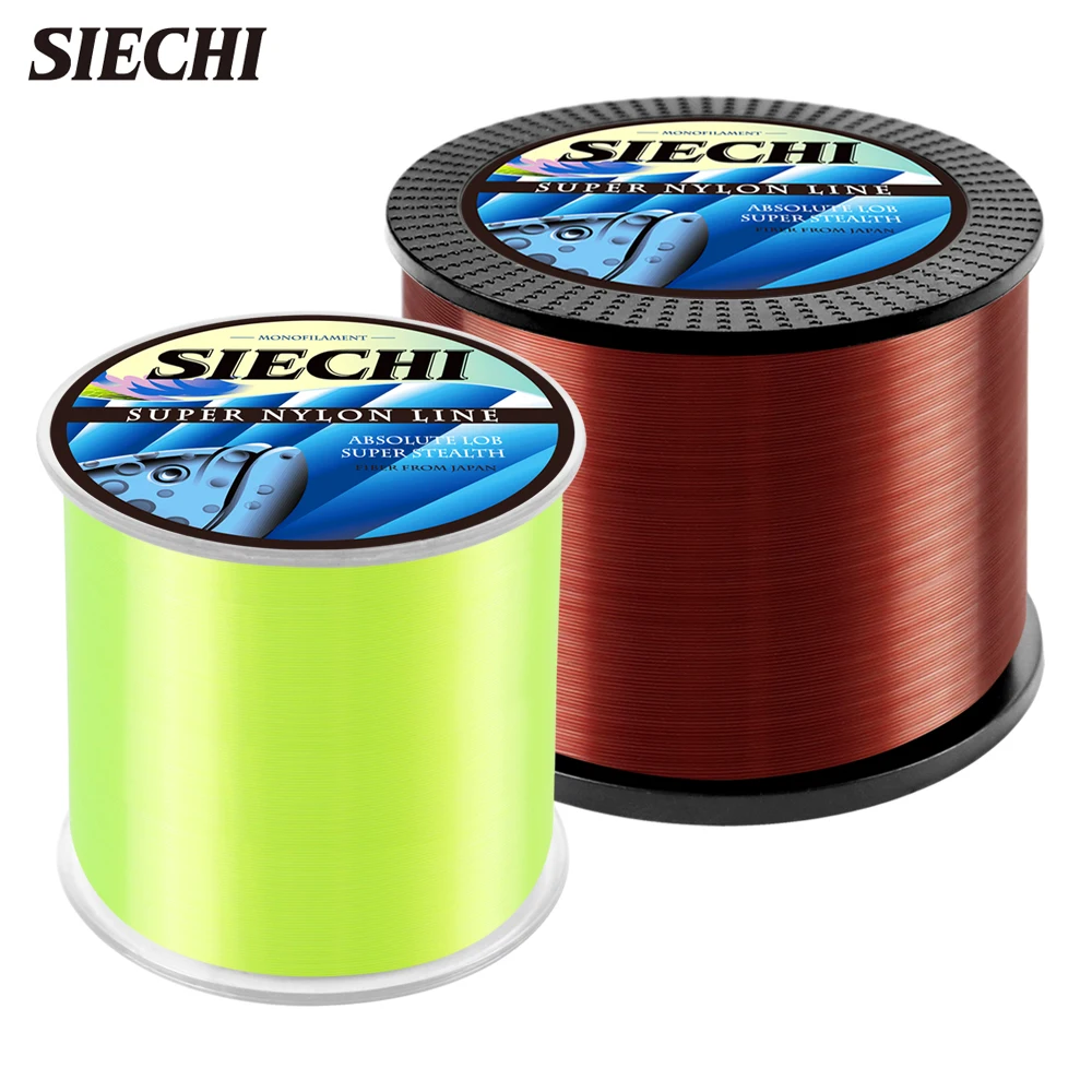Fishing Line Fishing Tackle 500M 1000M Nylon Fishing Line Monofilament Material From Japan Multiple Color Lake River Carp Line Saltwater Fishing Accessories