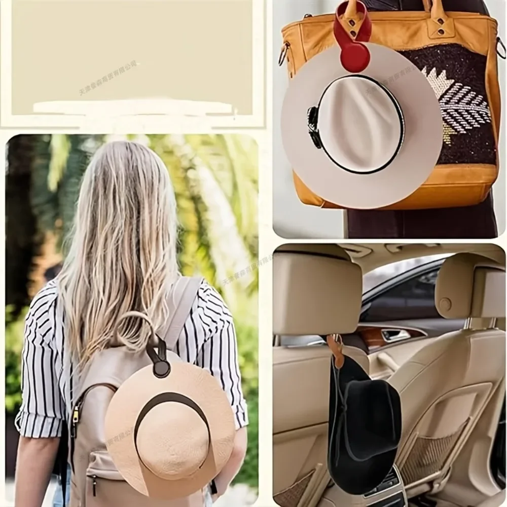Colgador magnético portátil para sombreros, con cierre magnético seguro y diseño elegante para bolsos y accesorios de viaje. - Image 4