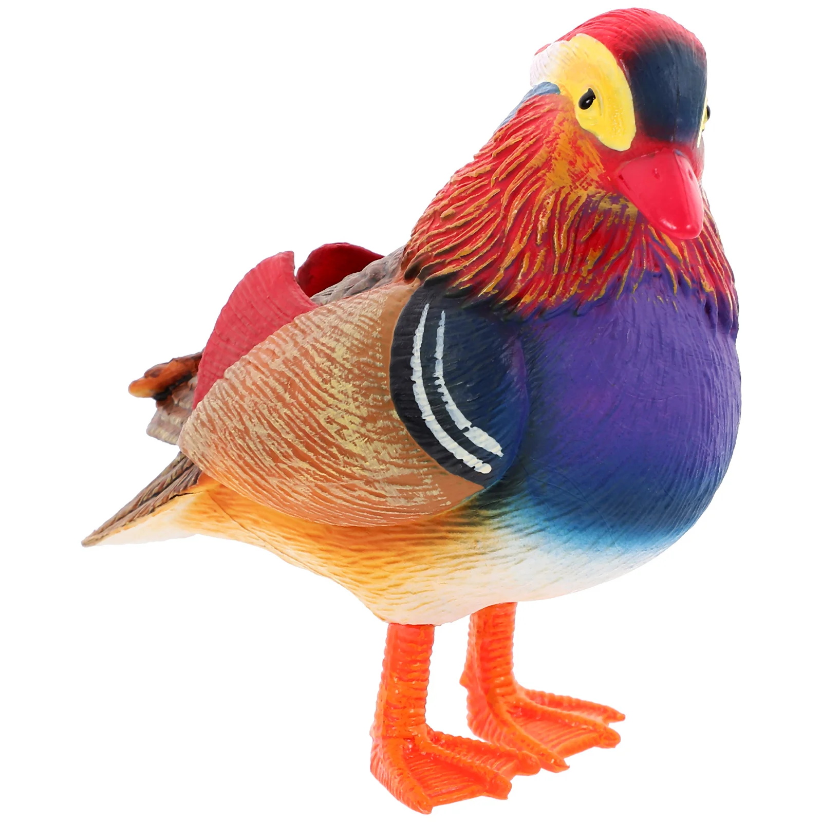 Искусственная маленькая фигурка из ПВХ, модель модели птиц, украшение для дома, детское украшение